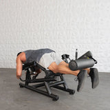 Pro Strength Leg Extension / Prone Leg Curl Combo - Muscle D Fitness - Plate Loaded Quad & Hamstring Machine