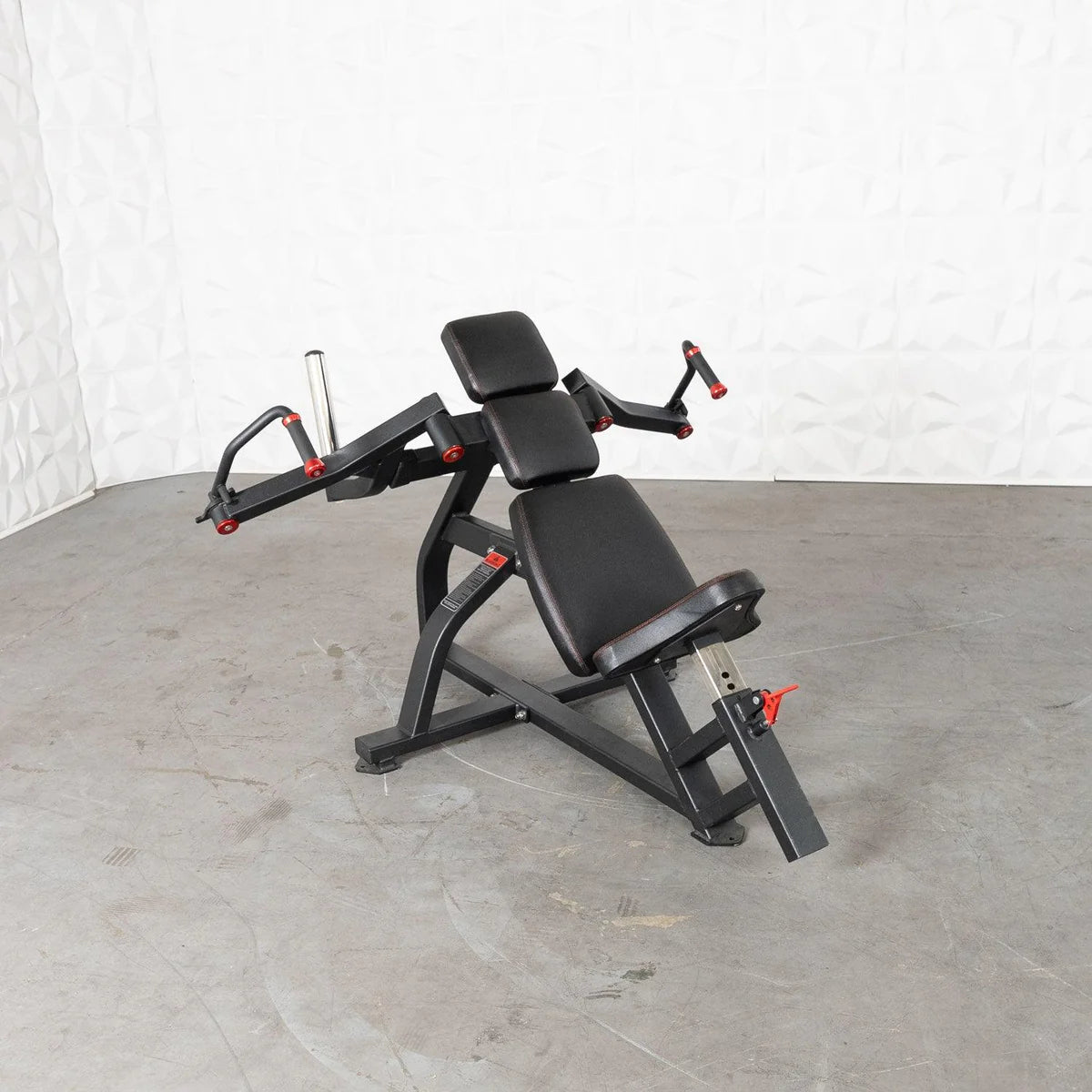 Excel Leverage Incline Pec Fly - Muscle D Fitness - Plate Loaded Chest - Piston Assisted Seat Adjustment