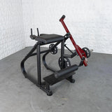 Pro Strength Reverse Hyper - Muscle D Fitness - Adjustable Roller Pad, Plate Loaded