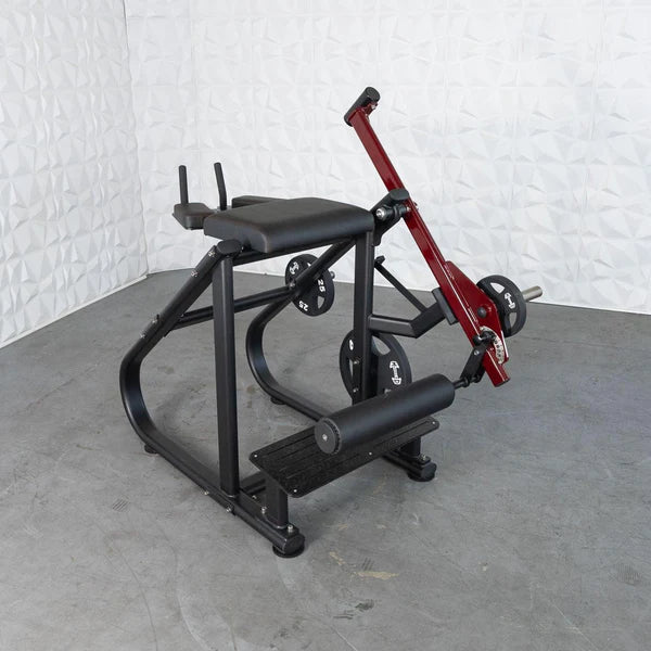 Pro Strength Reverse Hyper - Muscle D Fitness - Adjustable Roller Pad, Plate Loaded