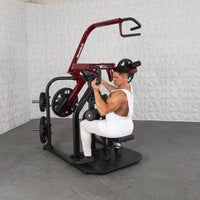 Pro Strength Rotary Lat Pull-Down - Muscle D Fitness - Premium - Adjustable - Plate Loaded - Lat Training
