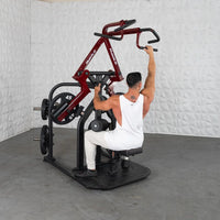 Pro Strength Rotary Lat Pull-Down - Muscle D Fitness - Premium - Adjustable - Plate Loaded - Lat Training