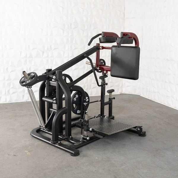 Pro Strength Drop Squat - Muscle D Fitness - Adjustable Plate Loaded Squat Machine