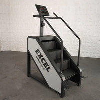Light Commercial Stair Climber - Muscle D Fitness - Stepmill - LED Display - Heart Rate Monitor - Heavy Duty Chain Drive