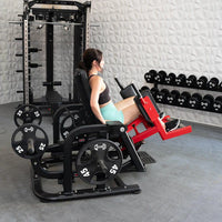Pro Strength Glute / Outer Thigh - Muscle D Fitness - Plate Loaded Abductor / Hip Extension
