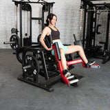Pro Strength Glute / Outer Thigh - Muscle D Fitness - Plate Loaded Abductor / Hip Extension