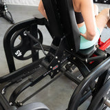 Pro Strength Glute / Outer Thigh - Muscle D Fitness - Plate Loaded Abductor / Hip Extension