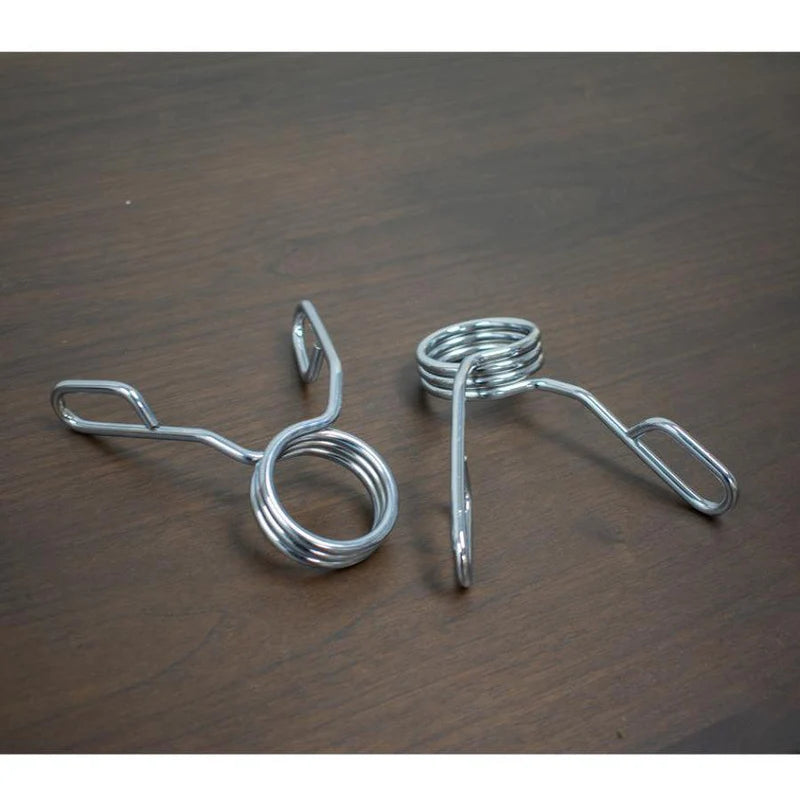Spring Collars (per pair) - Muscle D Fitness - Extra Strength Steel Spring Collars