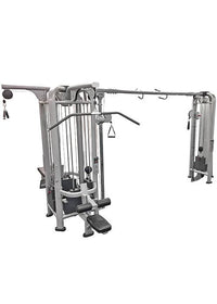 5 Stack Megatron Deluxe Jungle Gym 3 Colors - Muscle D Fitness - Commercial-Grade , Lat Pull, Low Row, Functional Column