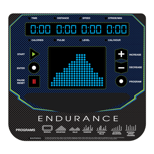 E400-Endurance E400 Elliptical Trainer