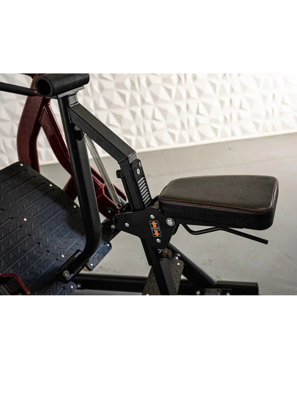 Pro Strength Seated Row - Muscle D Fitness - Commercial Grade - Plate Loaded - Iso-Lateral Training