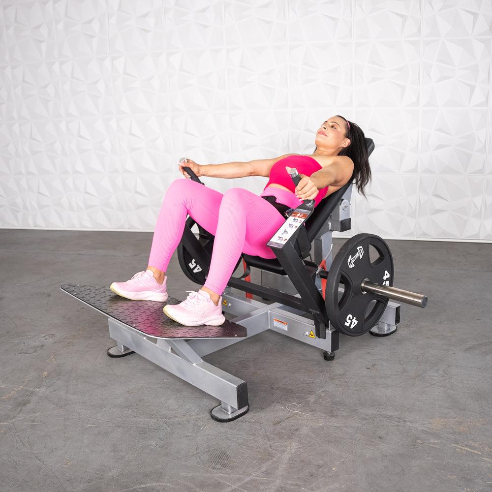 Excel Base Plate Loaded Hip Thruster - Muscle D Fitness - Leverage Glute Drive