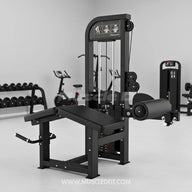 Excel Prone Leg Curl - Muscle D Fitness - Selectorized Hamstring Curl
