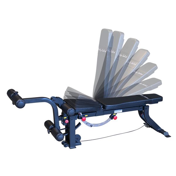 GLEG- Body Solid Leg Ext / Curl Bench Attachment