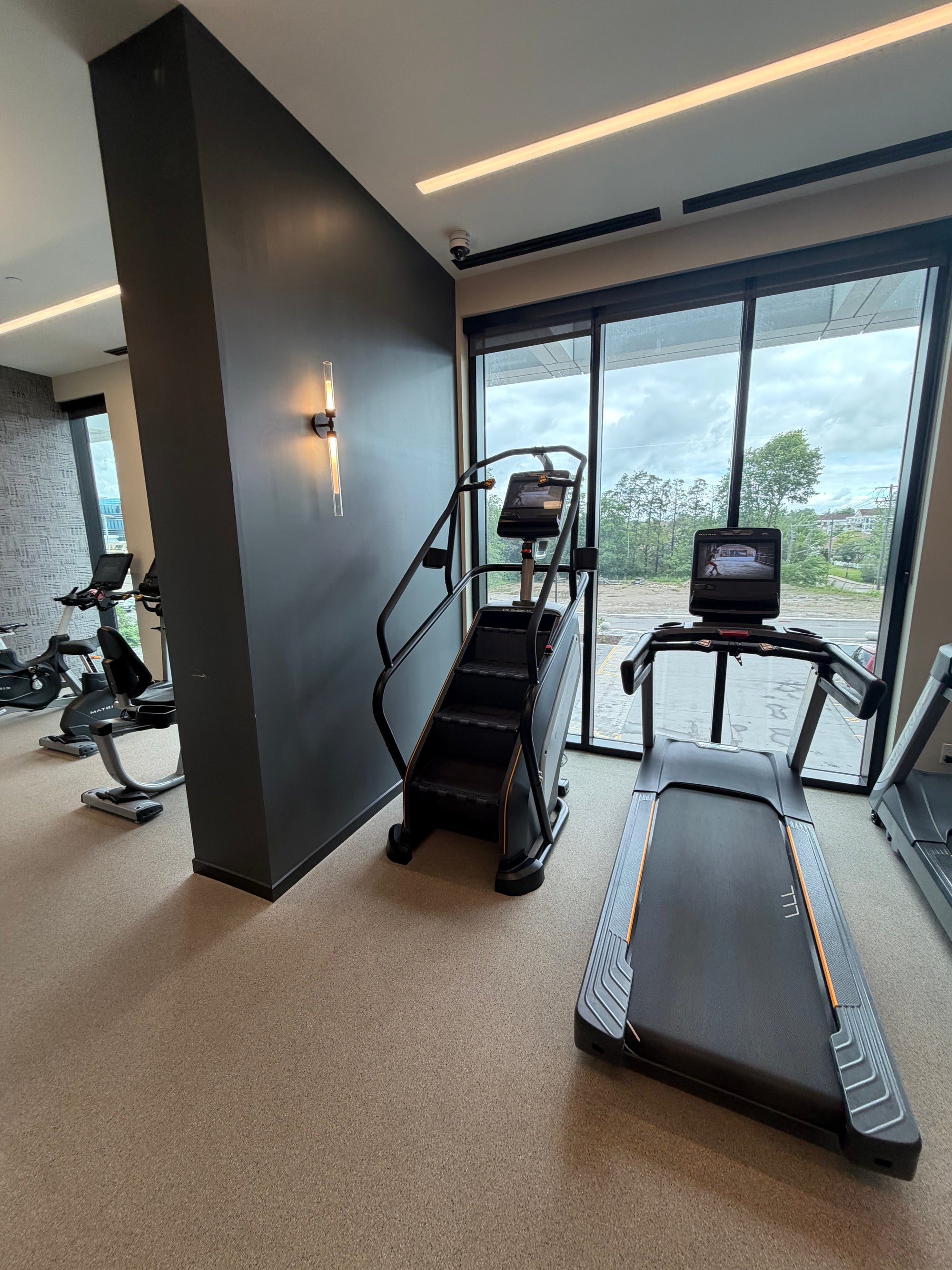 Multifamily condo fitness center