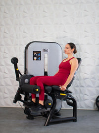 Vogue Selectorized Leg Extension/Seated Leg Curl by Muscle D Fitness