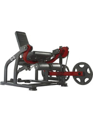 Pro Strength Leg Extension - Muscle D Fitness - Adjustable - Plate Loaded - Quads Machine