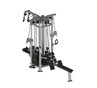 4 Stack Megatron Deluxe Jungle Gym - Muscle D Fitness - Commercial Lat Pull, Low Row, Adj. Hi/Low Pulleys