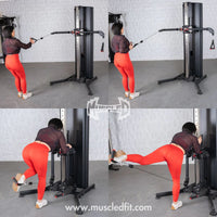 Dual Adjustable Functional Trainer | Muscle D Fitness Full-Body Machine