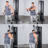 Dual Adjustable Functional Trainer | Muscle D Fitness Full-Body Machine