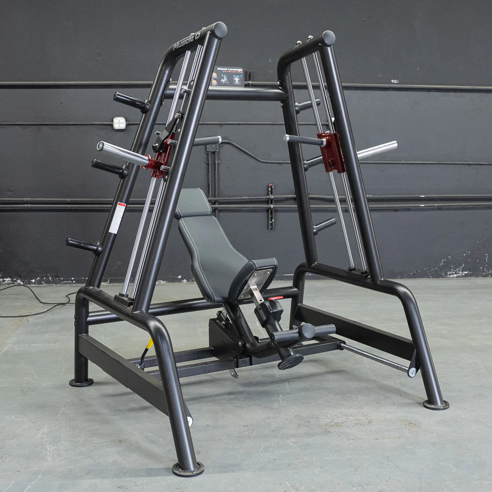 Power Leverage V2 Convergent Bench - Muscle D Fitness - Incline, Shoulder Press