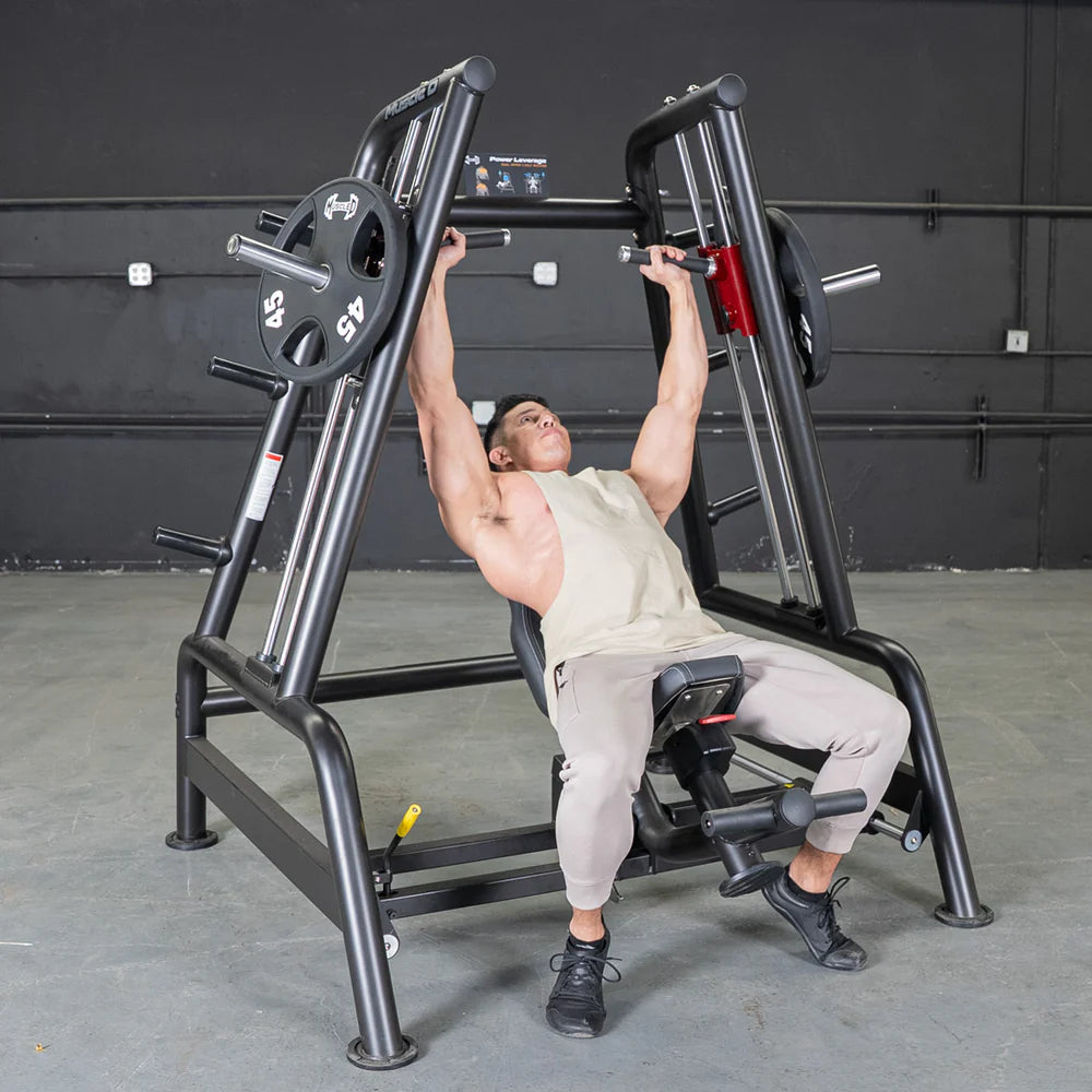 Power Leverage V2 Convergent Bench - Muscle D Fitness - Incline, Shoulder Press