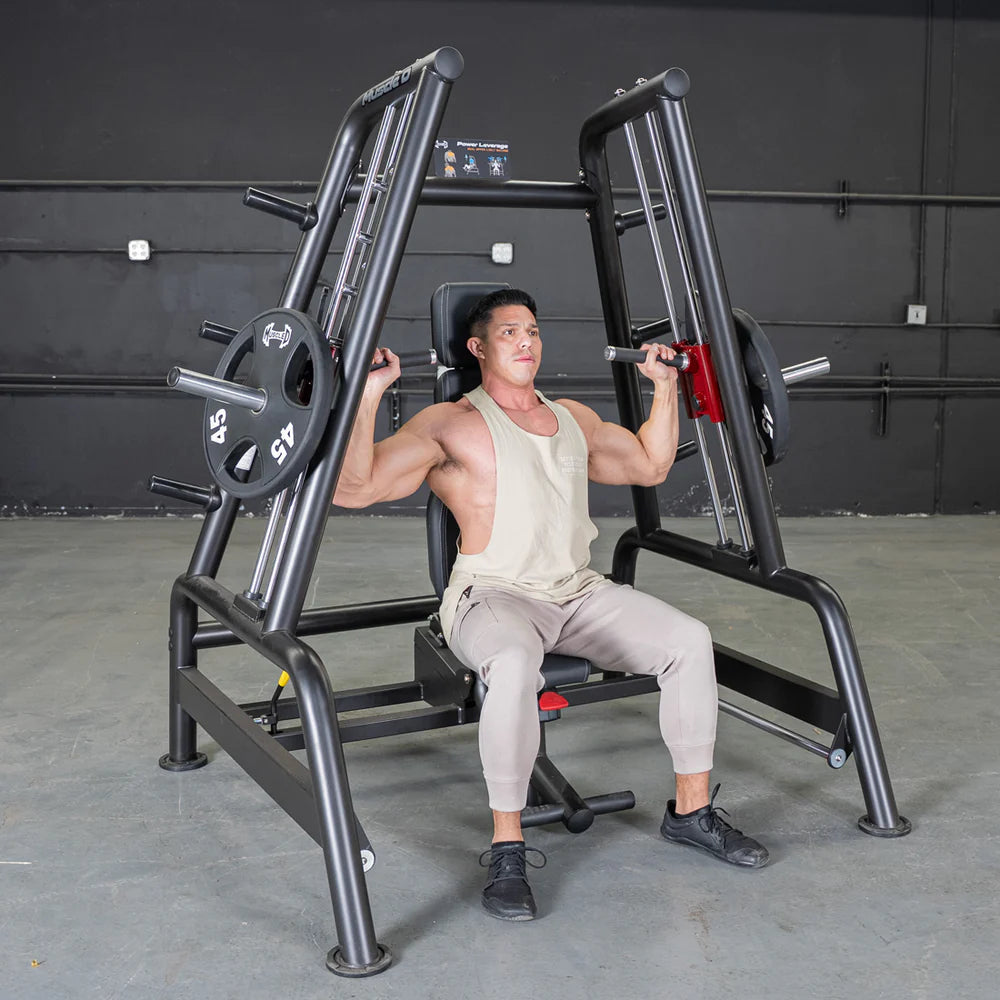 Power Leverage V2 Convergent Bench - Muscle D Fitness - Incline, Shoulder Press