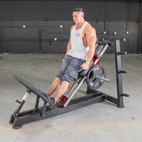 Power Leverage V2 Hack Squat / Calf Raise - Muscle D Fitness