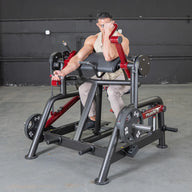 Power Leverage V2 Iso Lateral Biceps Curl / Preacher Curl - Muscle D Fitness