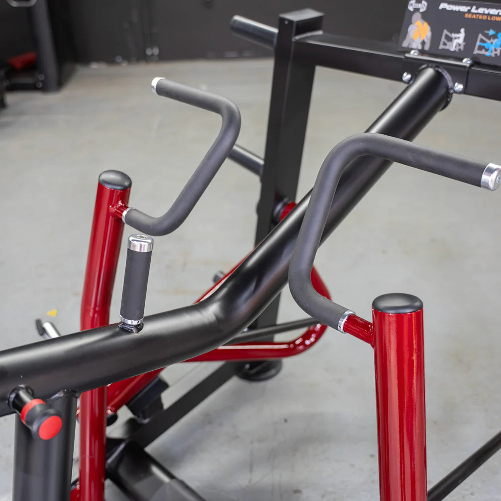 Power Leverage V2 Dual Hinge Seated Row | Muscle D Fitness