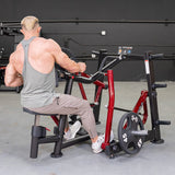 Power Leverage V2 Dual Hinge Seated Row | Muscle D Fitness