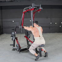 Power Leverage V2 Seated Pec Fly / Rear Delt Combo - Plate Loaded - Weight Storage Included