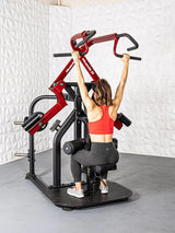 Pro Strength Rotary Lat Pull-Down - Muscle D Fitness - Premium - Adjustable - Plate Loaded - Lat Training