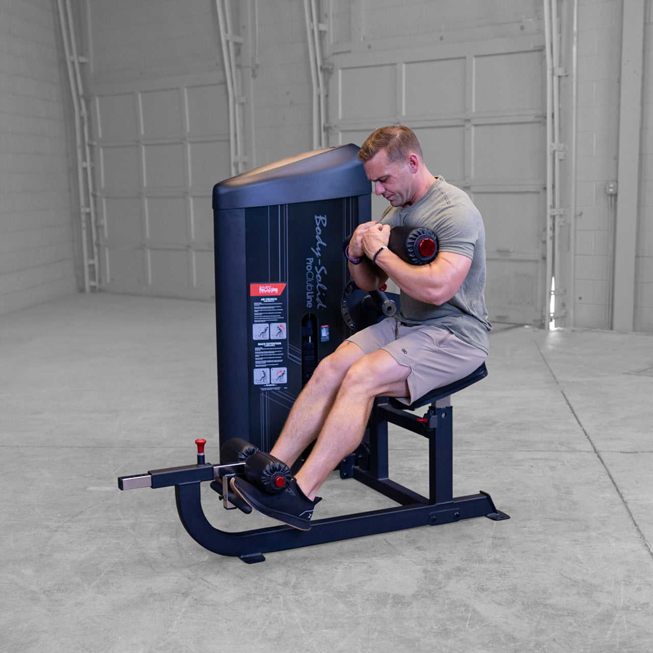 Body-Solid Pro Dual Ab and Back Machine