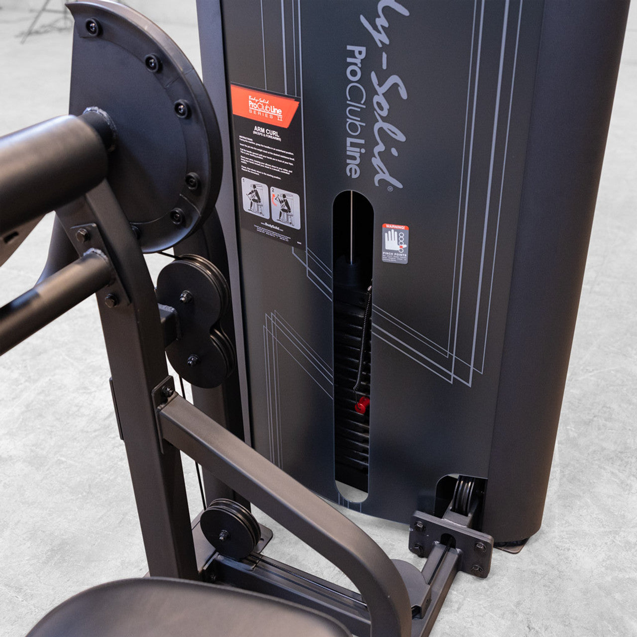 Body-Solid Pro Clubline Series II Arm Curl Machine