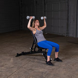 SFID325B-Pro ClubLine Adjustable Bench (Black)