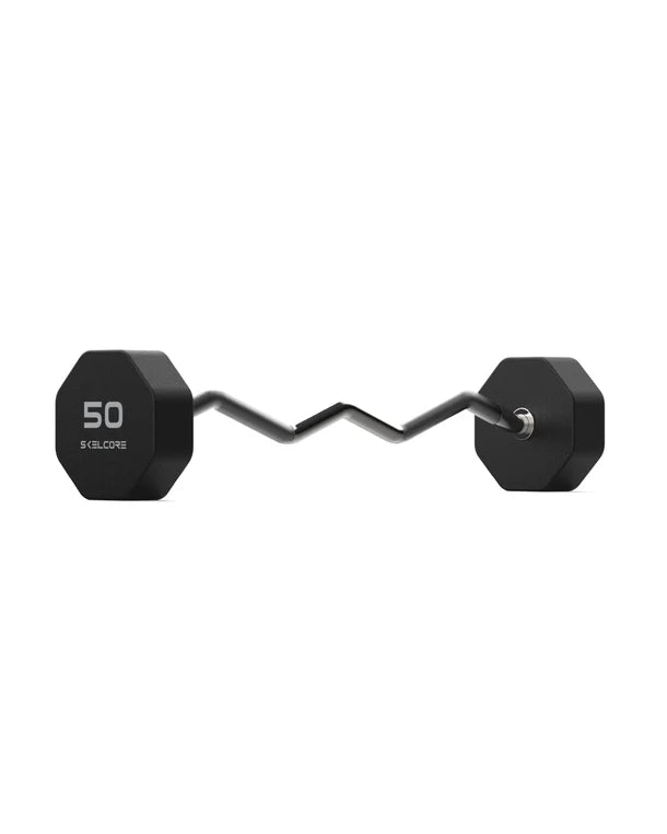 Skelcore Fixed 8-Sided EZ Barbell LB