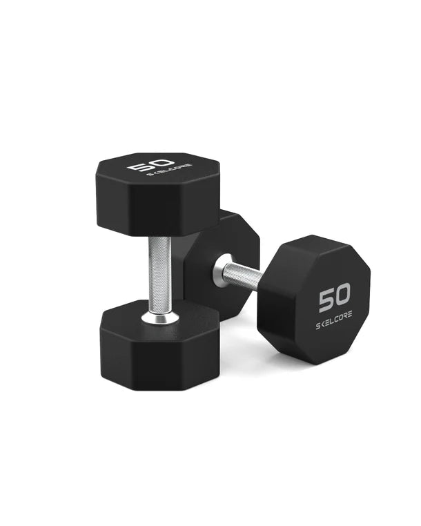 Skelcore 8 Sided Urethane Dumbbells LB