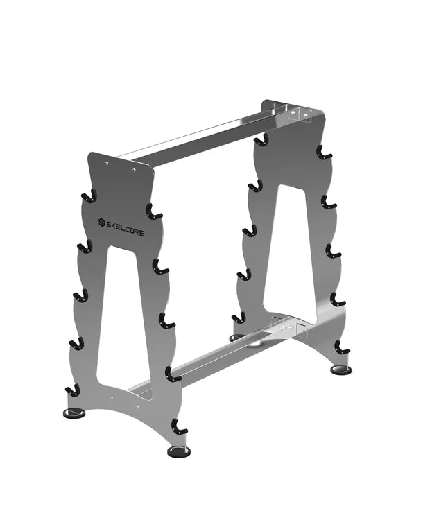 Skelcore Chrome Barbell Rack