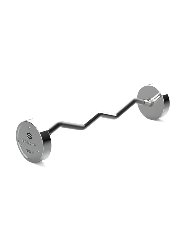 Skelcore Fixed Chrome Barbell LB