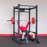 Body Solid Pro Clubline SPR1000 Commercial Power Rack with Rack Extension