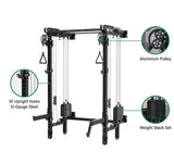 Major Fitness F35 Pro Wall-Mount Folding All-In-One Power Rack Home Gym