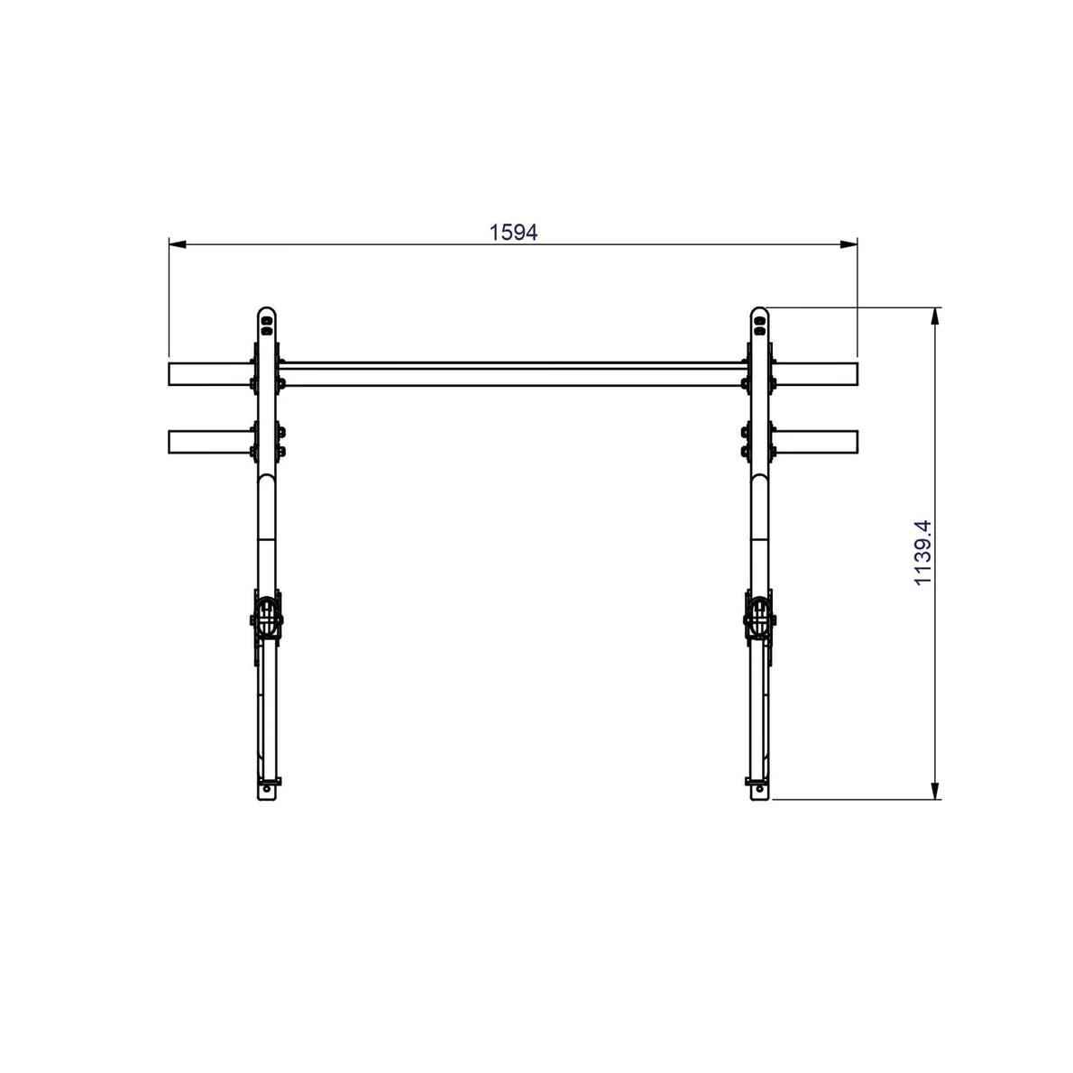 Body Solid GPR370 Multi-Use Squat Rack