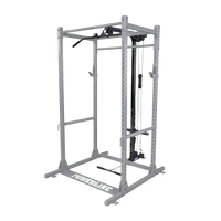 Body Solid Powerline PPR1000 Power Rack Package With Lat Pulldown