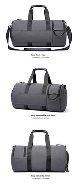 Waterproof Polyester Fabrics Gym Bag Portable Travel Handbag