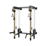 Major Fitness F35 Pro Wall-Mount Folding All-In-One Power Rack Home Gym