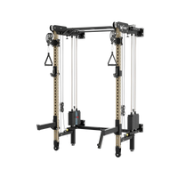 Major Fitness F35 Pro Wall-Mount Folding All-In-One Power Rack Home Gym