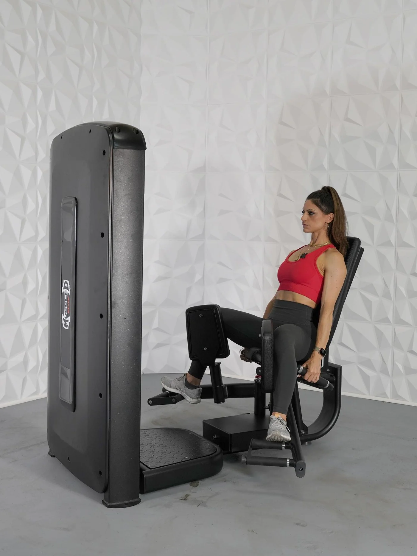 Elite Selectorized Inner & Outer Thigh - Muscle D Fitness - Commercial Grade - Adjustable Seat - Pin Selectorized - Leg Combo