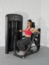 Elite Selectorized Chest Press - Muscle D Fitness - Commercial Grade - Adjustable Seat - Pin Selectorized
