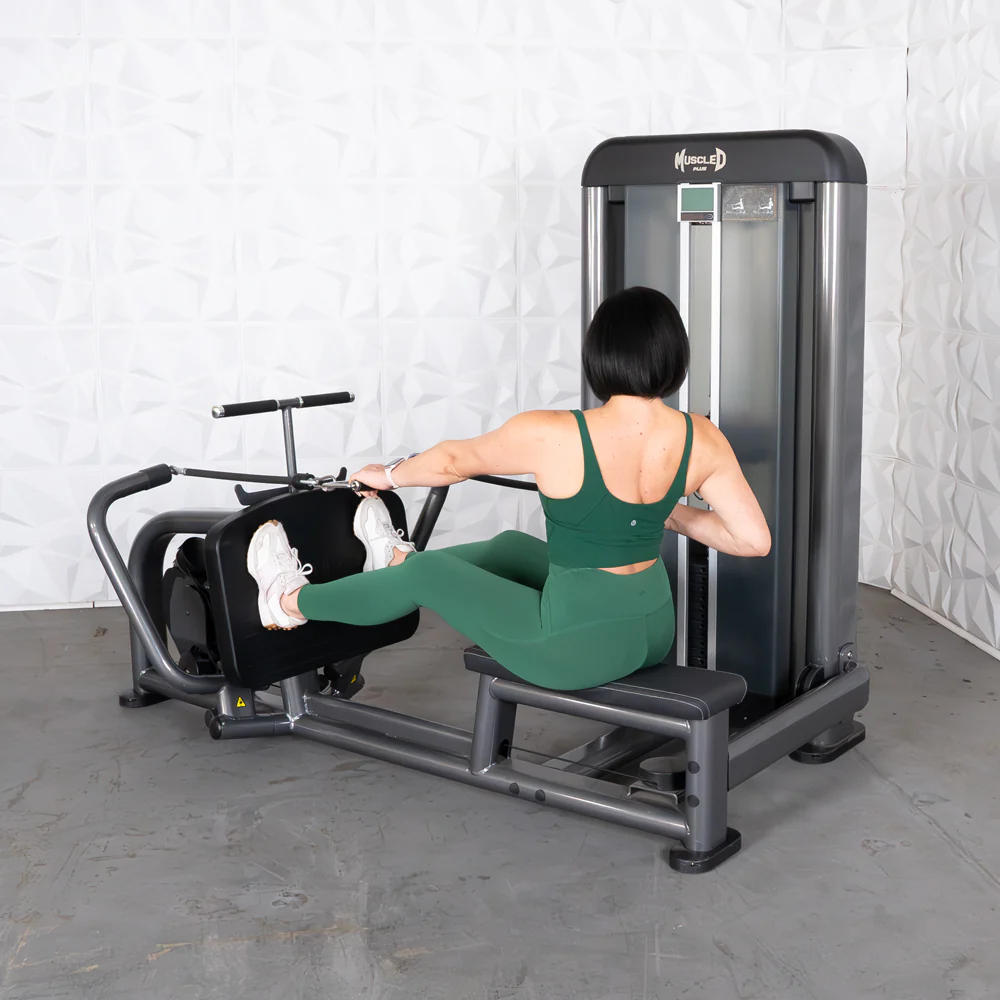 Elite Plus Long Pull Row | Iso-Lateral | Muscle D Fitness